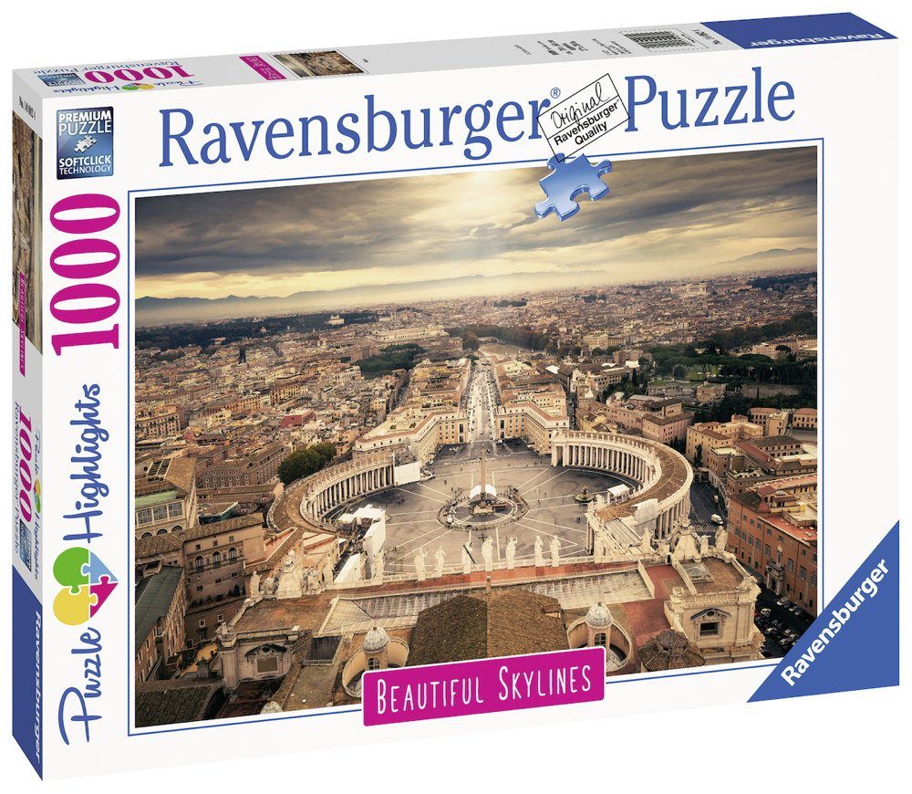 Puzzle 1000 Teile Ravensburger Puzzle Beautyful Skylines Rome 14082