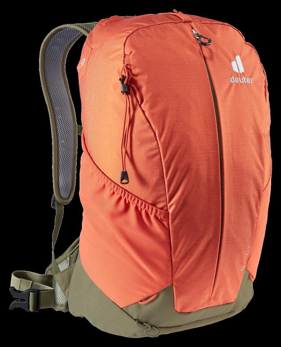 deuter Freizeitrucksack orangenerFreizeitrucksack AC Lite 23 Liter paprika-khaki