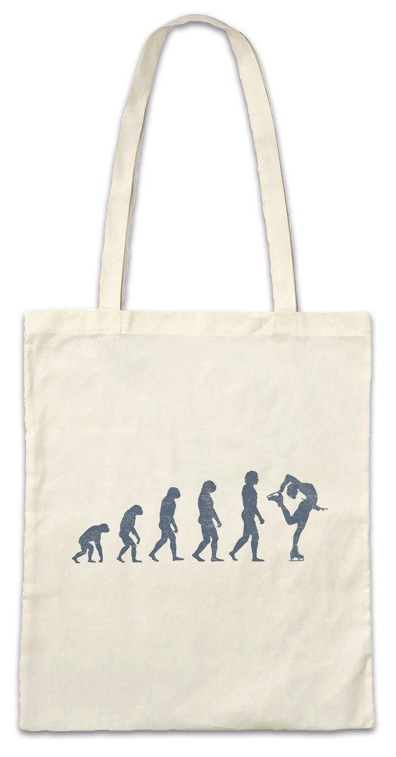 Beuteltasche Figure Skating Evolution Stofftasche Eiskunstlauf Eiskunstlaufen Ice