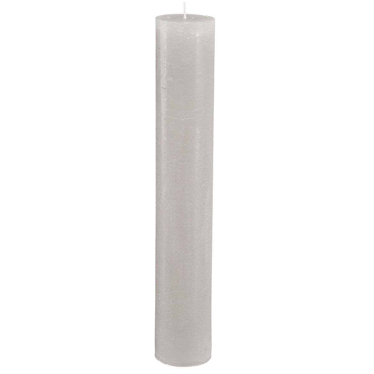 Spitzkerze Stabkerzen Hellgrau 50x300mm 4er-Set - Elegante durchgefärbte Kerzen