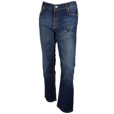 Pioneer Authentic Джинсы Straight-Jeans Pioneer Damen Джинсы SALLY Authentic Джинсы washed Hose blau grobe Naht 42537