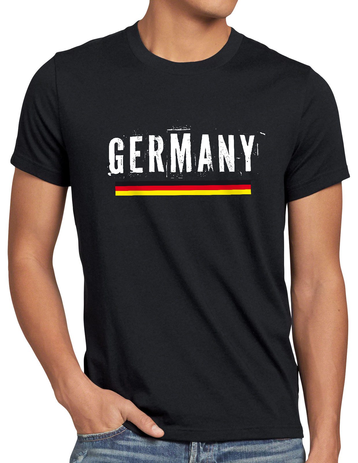 style3 Print-Shirt Germany Deutschland Herren T-Shirt EM 2024 Fussball Sport