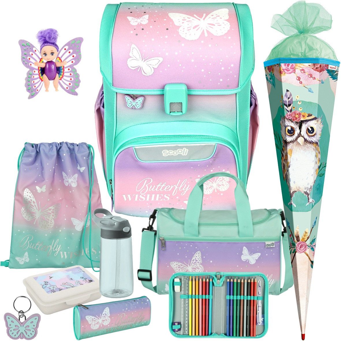 Scooli Schulranzen 1.Klasse Mädchen EasyStart in unterschiedlichen Sets