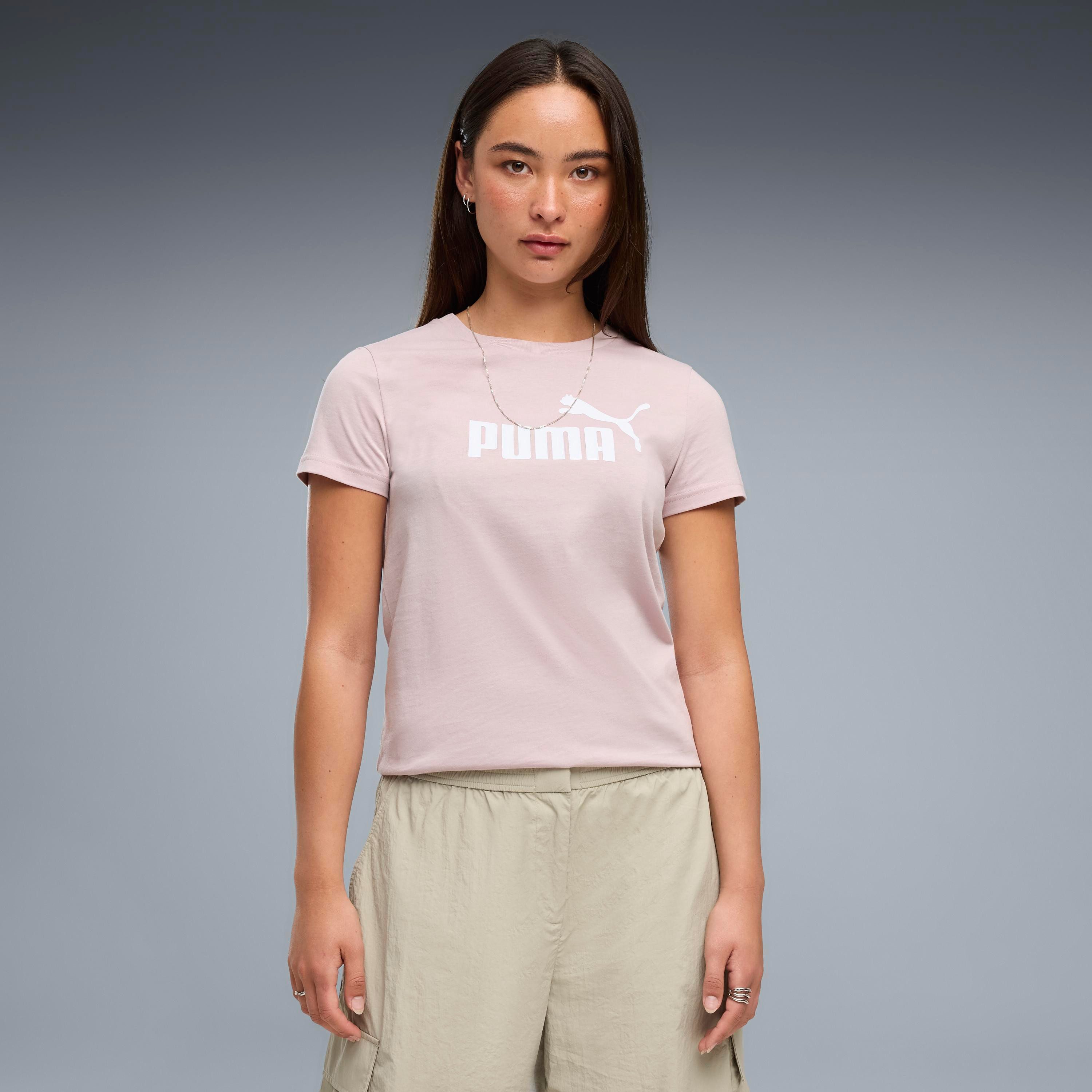 PUMA T-Shirt ESS NO 1 LOGO TEE S Relaxed Fit, Kurzarm, sportlich