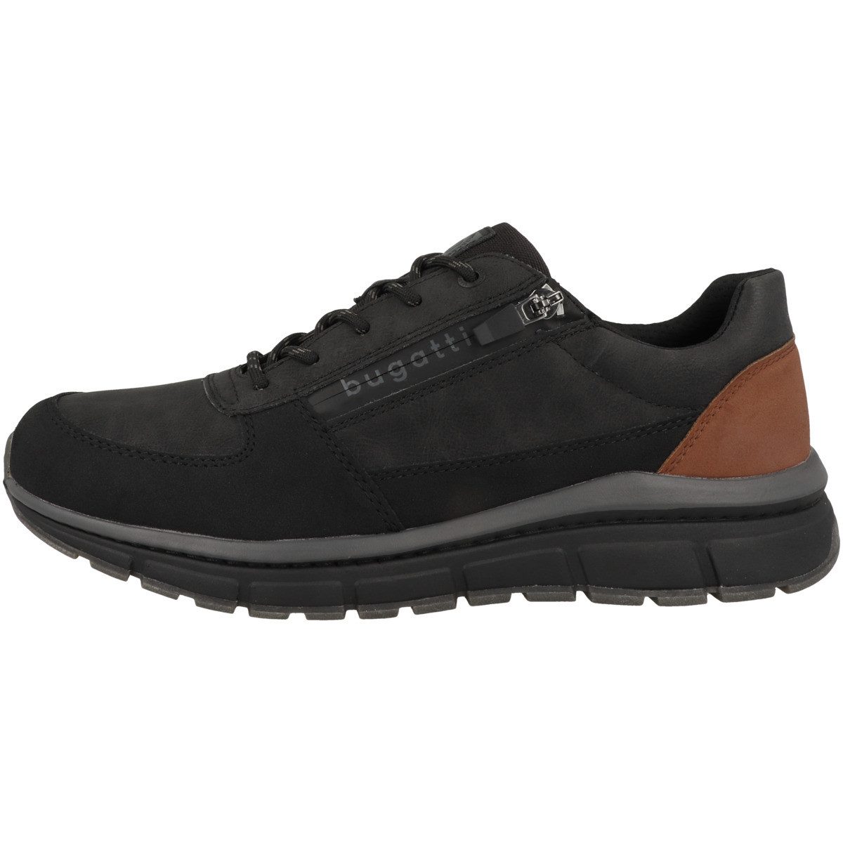 bugatti AOS01 Herren Sneaker Turnschuhe, Sportschuhe, Freizeitschuhe, Halbschuhe, Schnürschuhe