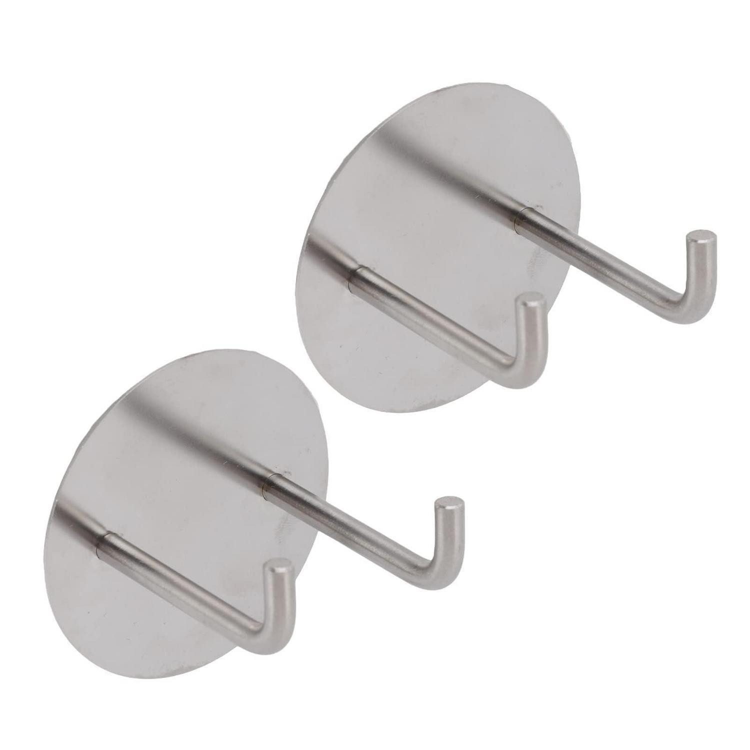 LuxusKollektion Handtuchhalter Kaffeefilter-Wandhalter Edelstahl 2St.