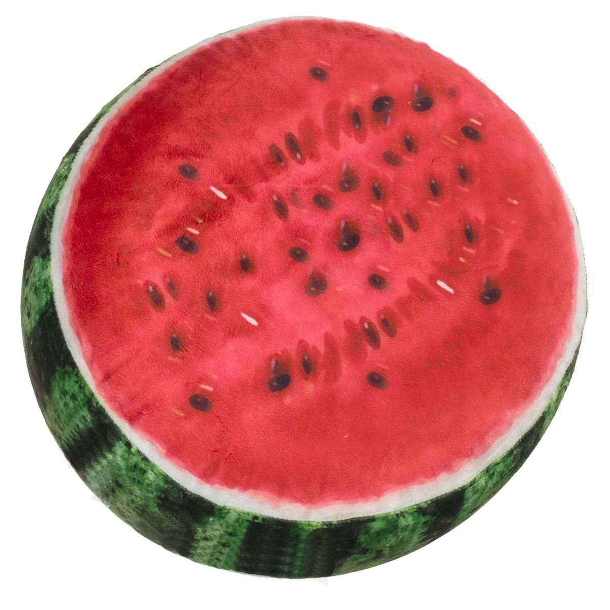 max. abnehmbar Wassermelone of Blue 45x20cm Out the kg, Sitzkissen aufblasbares Polyester Bezug Bodenkissen 80