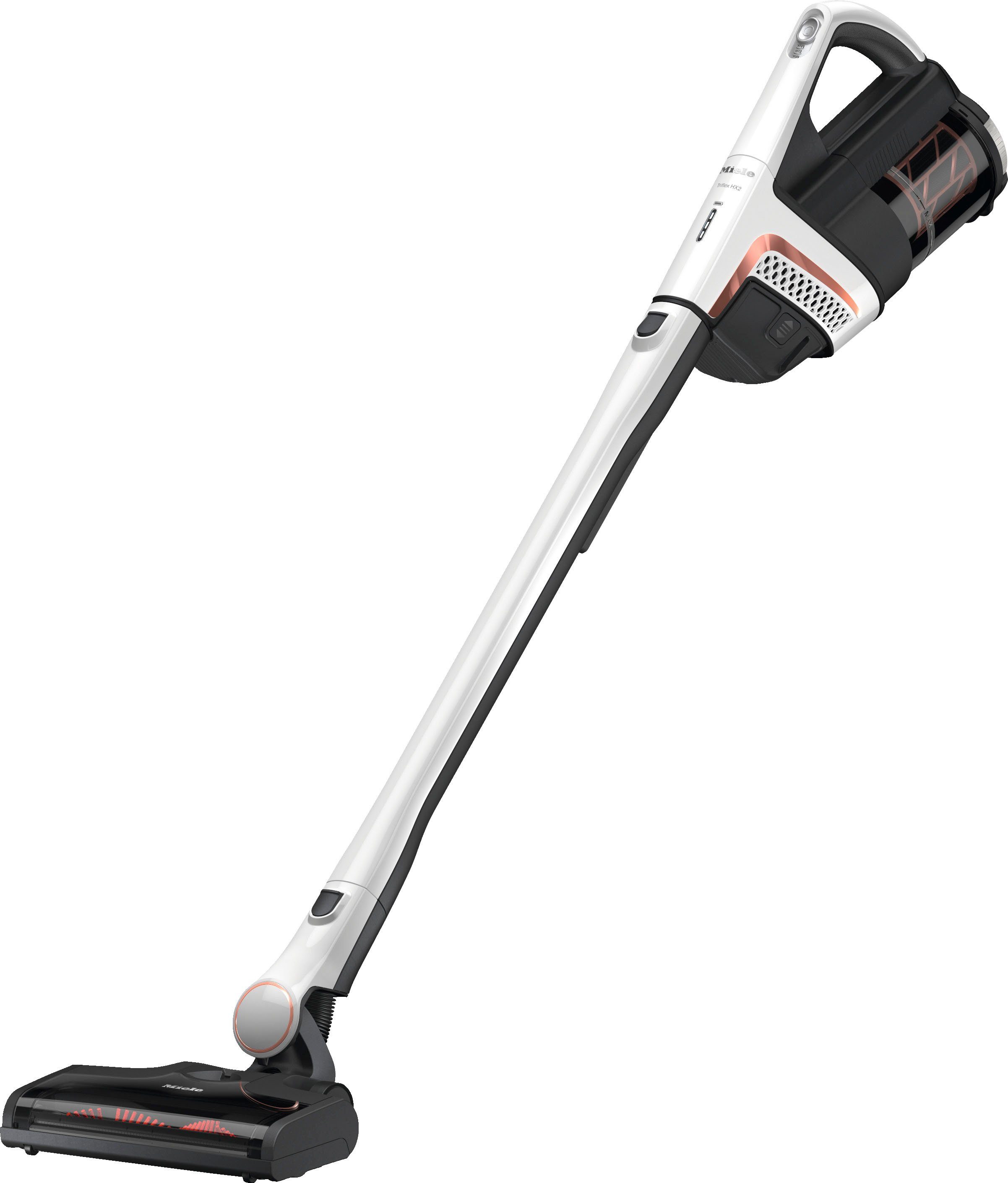 Miele Akku-Handstaubsauger Miele Triflex HX2, 66 W, beutellos, 60 Minuten Laufzeit, Lotosweiß