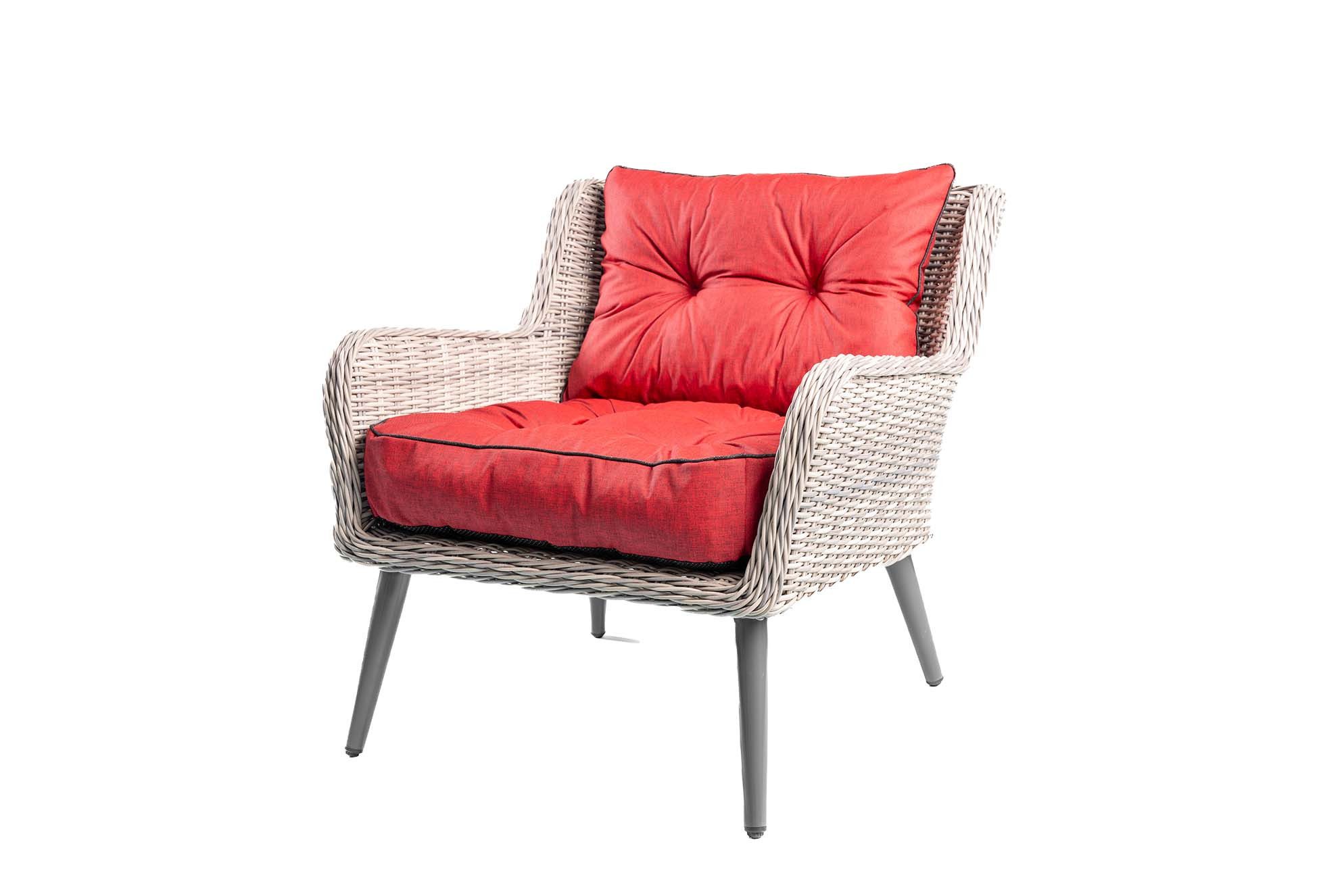 TexDeko Stuhlkissen Loungekissen Gartenpolster Set mit günstig online kaufen