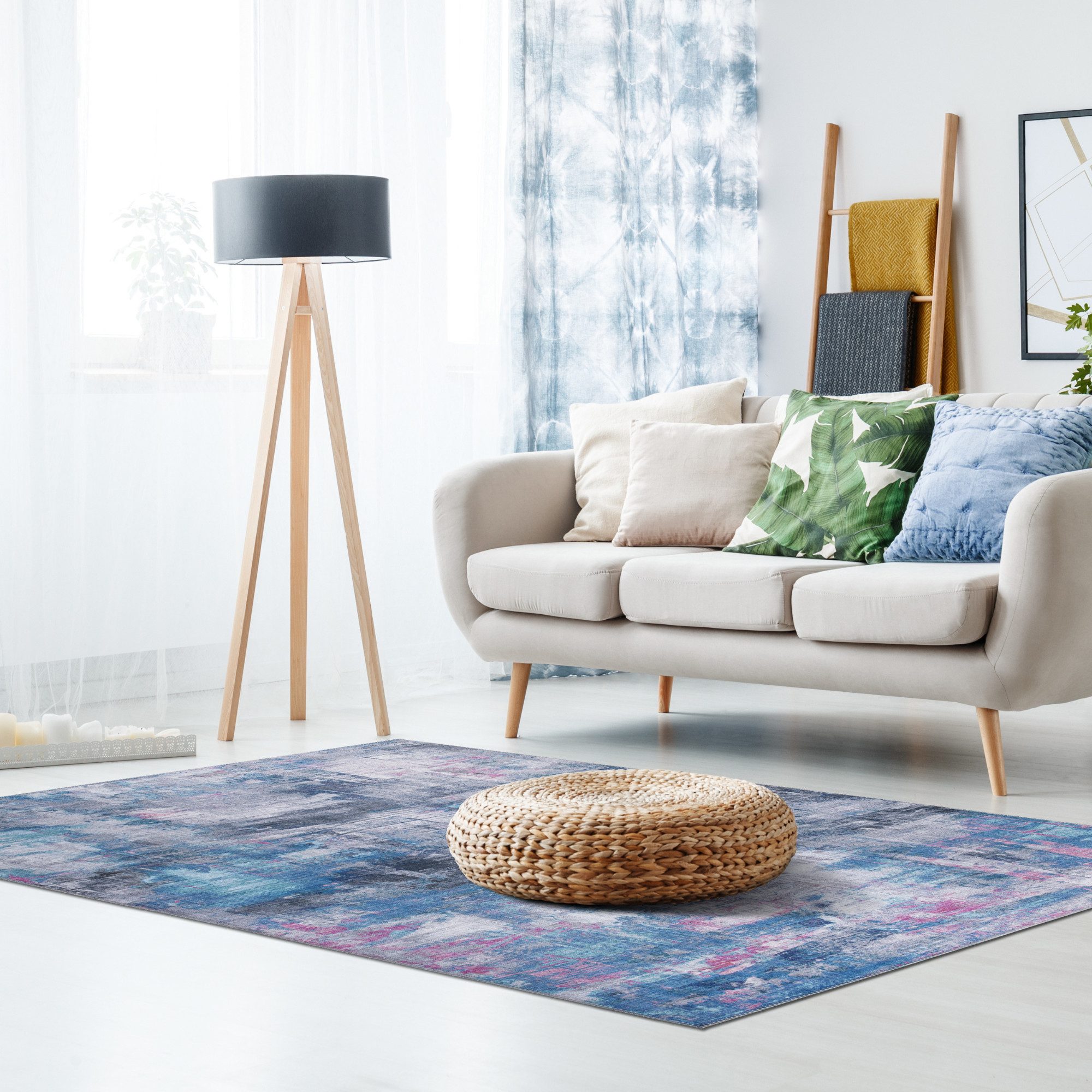 LUXOR living Teppich Prima, rechteckig, Höhe: 7 mm, Kurzflor, bedruckt, mod günstig online kaufen