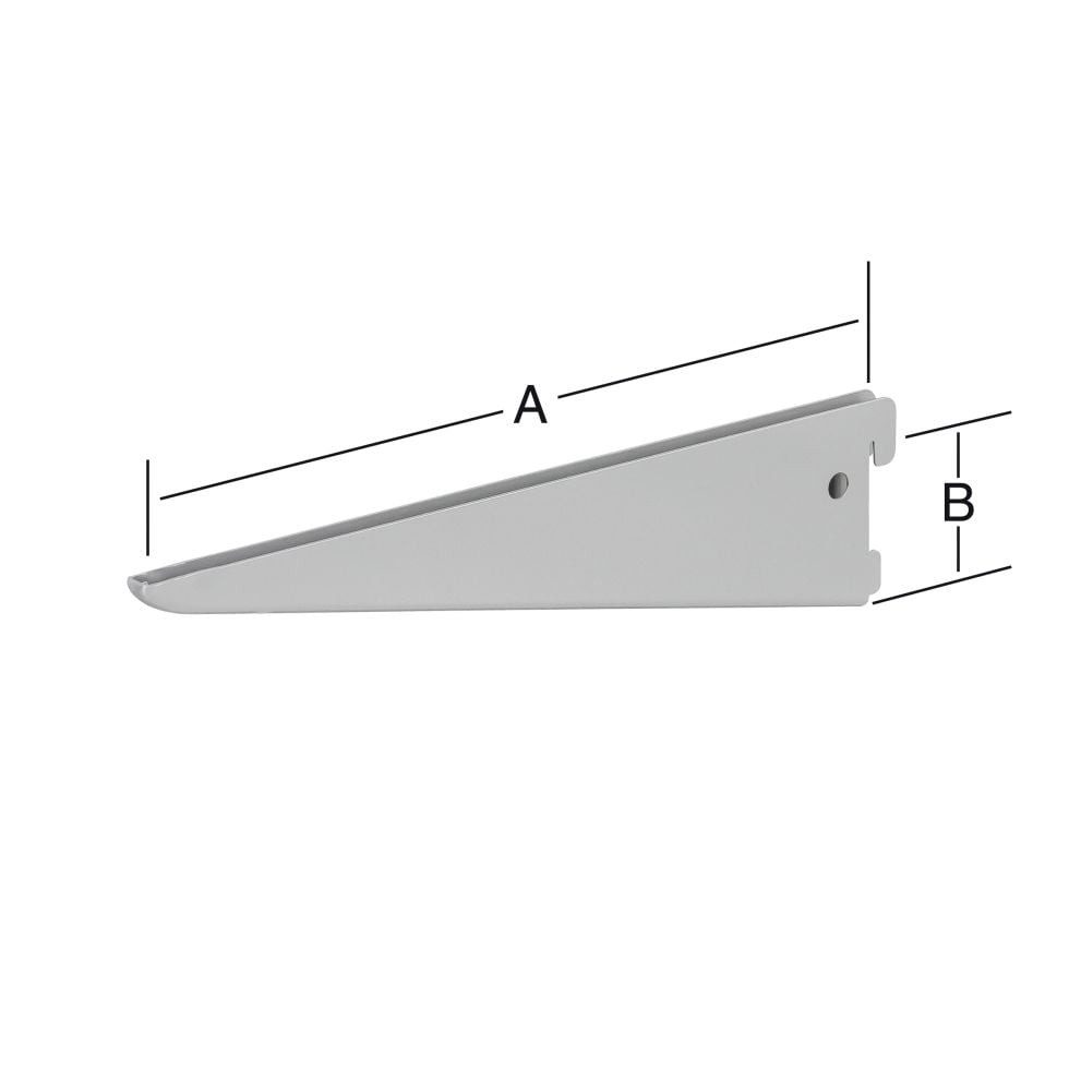 Trend Line Wandregalhalter TrendLine Doppellochträger 2-reihig günstig online kaufen