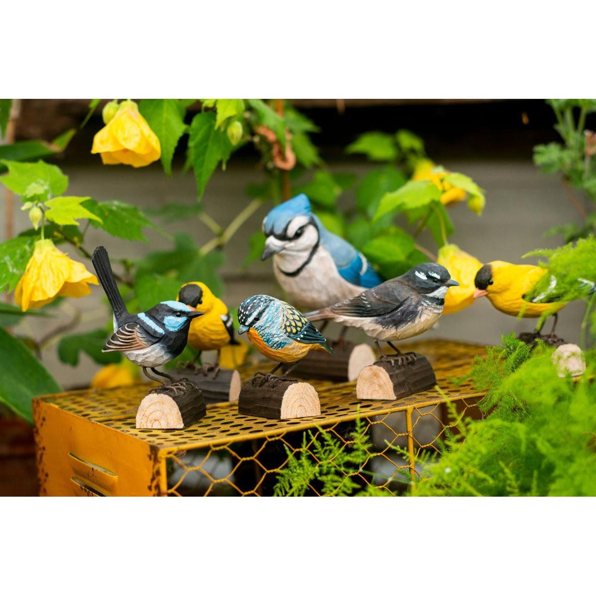 Wildlife Garden Dekoobjekt Dekovogel Goldzeisig