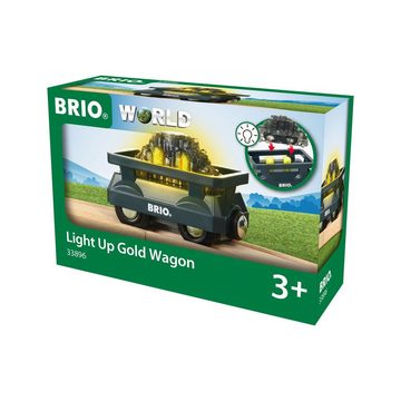 BRIO® Spielzeug-Eisenbahn World Goldwaggon mit Licht