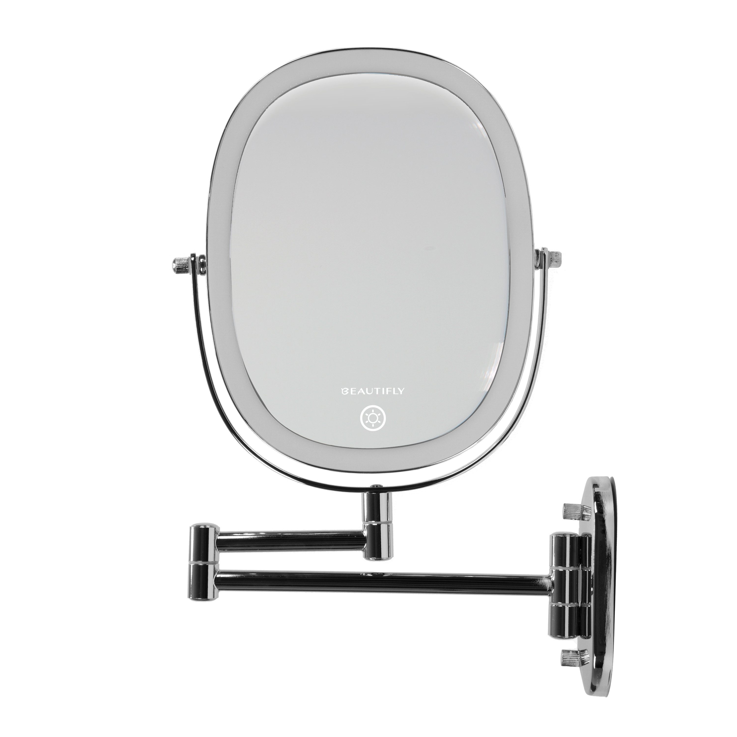 Beautifly Kosmetikspiegel BEAUTIFLY Dual Side 7x LED-Wandspiegel