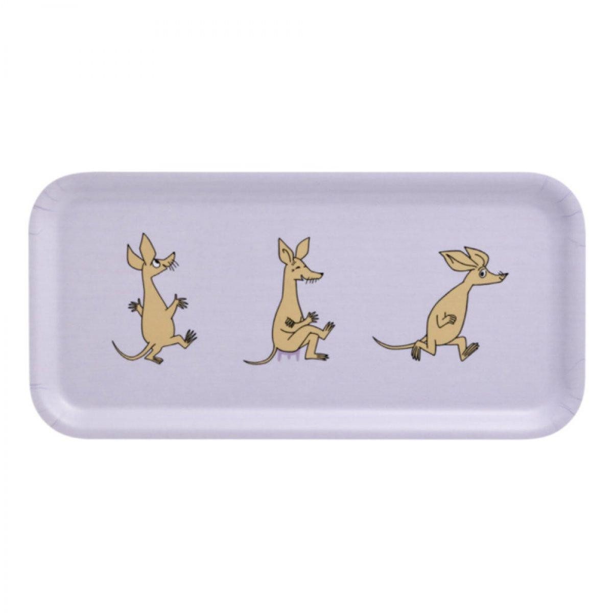 Muurla Kindergeschirr-Set Tablett Moomin Sniff (27x13 cm)