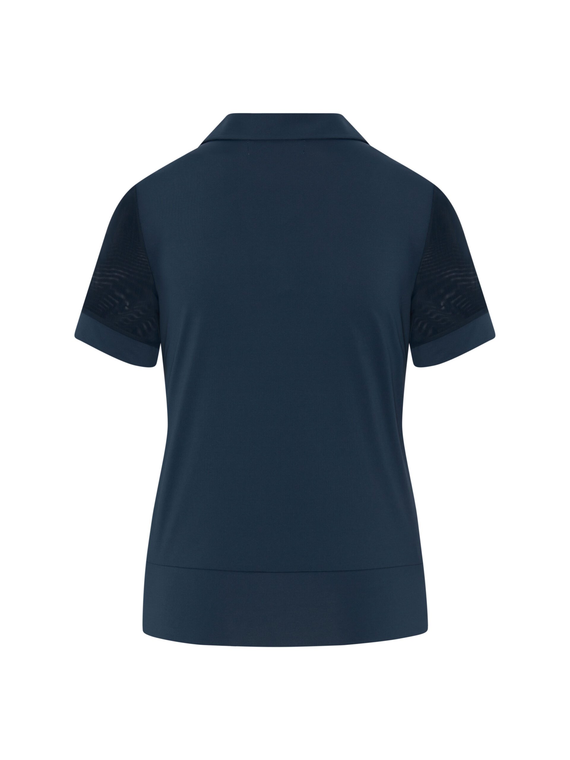 Original Penguin Poloshirt Original Penguin Golf Polo 1/2 Sleeve Mesh Blocked Navy Damen