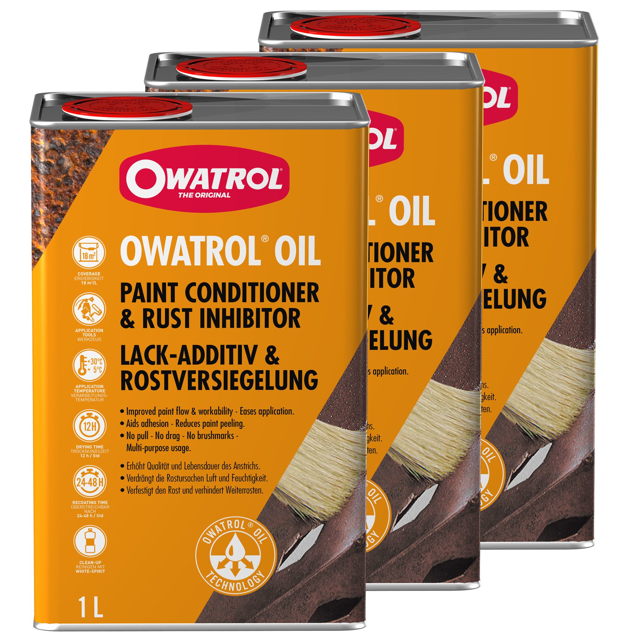 OWATROL 3 x 1 Liter OWATROL Oil