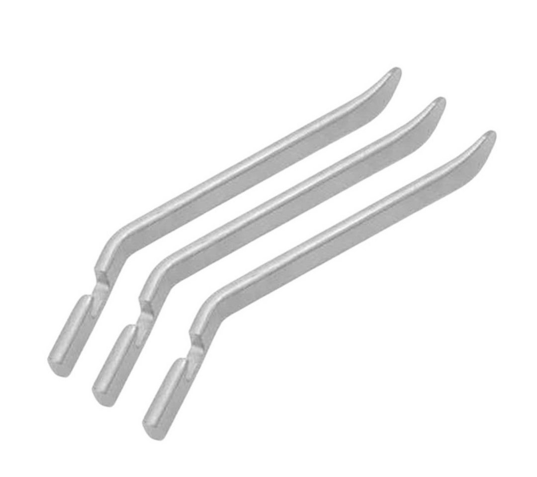 VERK GROUP Fahrradreifenheber 3x Edelstahl Reifenheber Fahrrad Reifenmontage Werkzeug Set, (3-tlg), Edelstahl-Ausführung, 3-teiliges Set