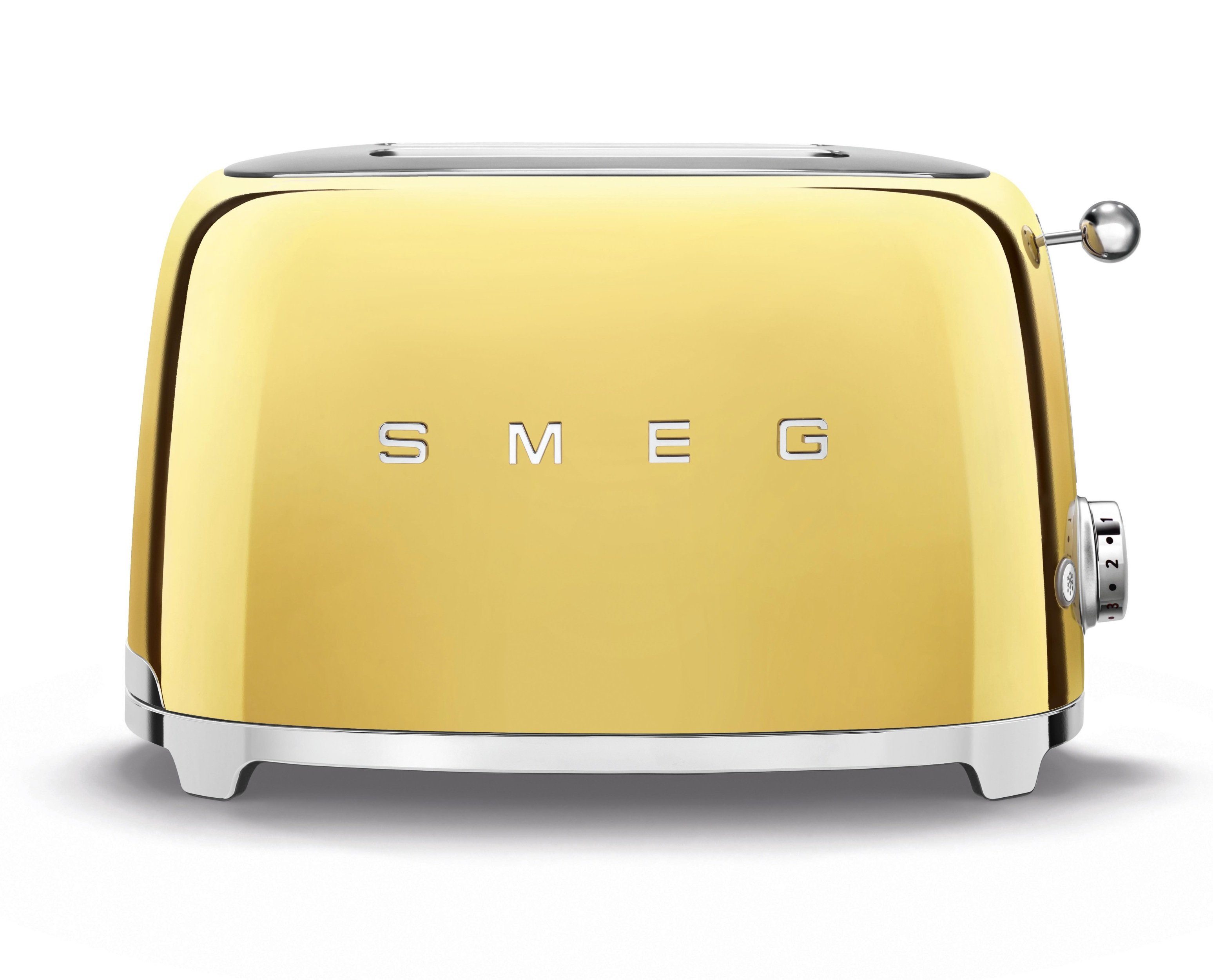 Smeg Toaster SMEG Toaster 2-Schlitz-2-Scheiben-Toaster Kompakt TSF01