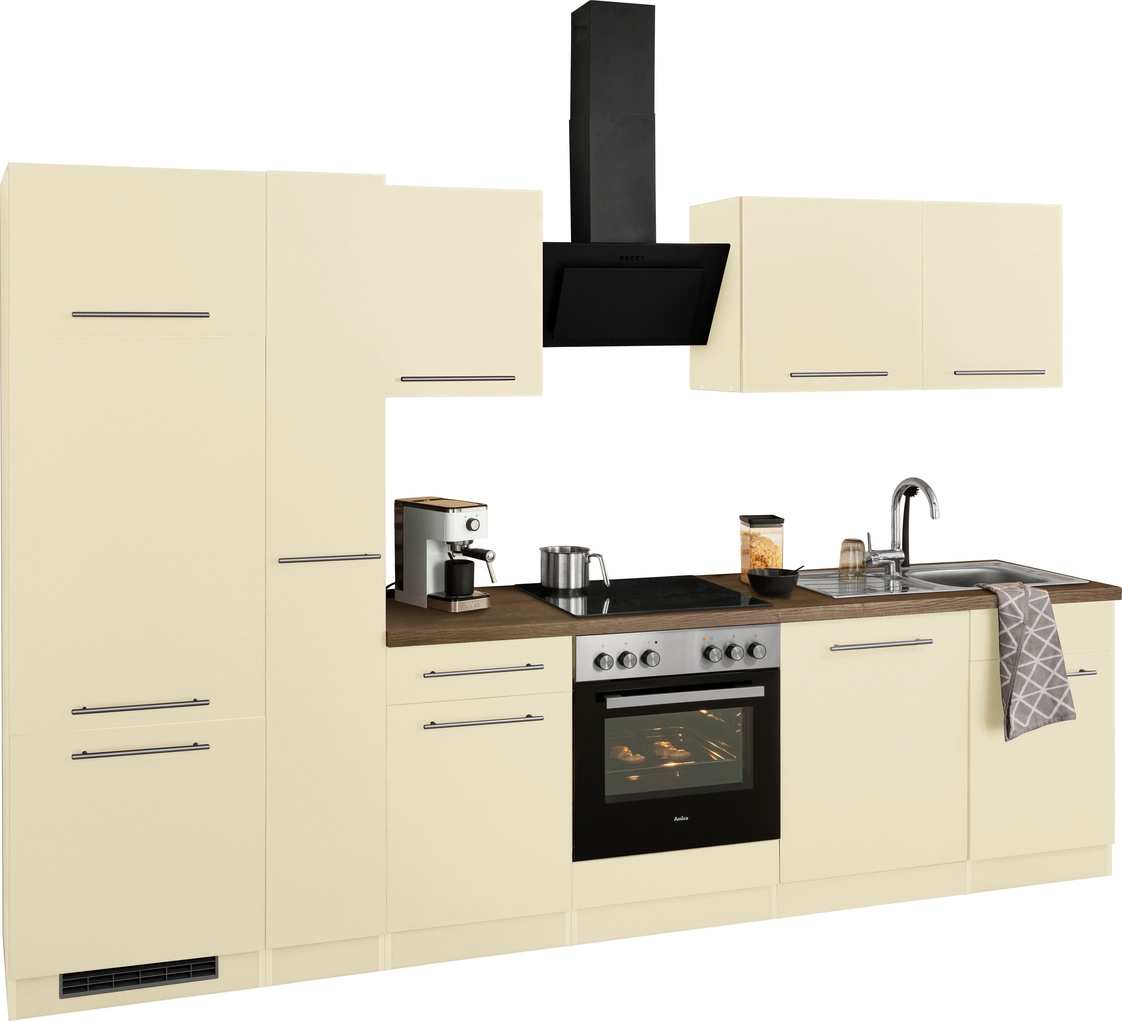 wiho Кухни Кухниzeile Unna, ohne E-Geräte, Breite 310 cm