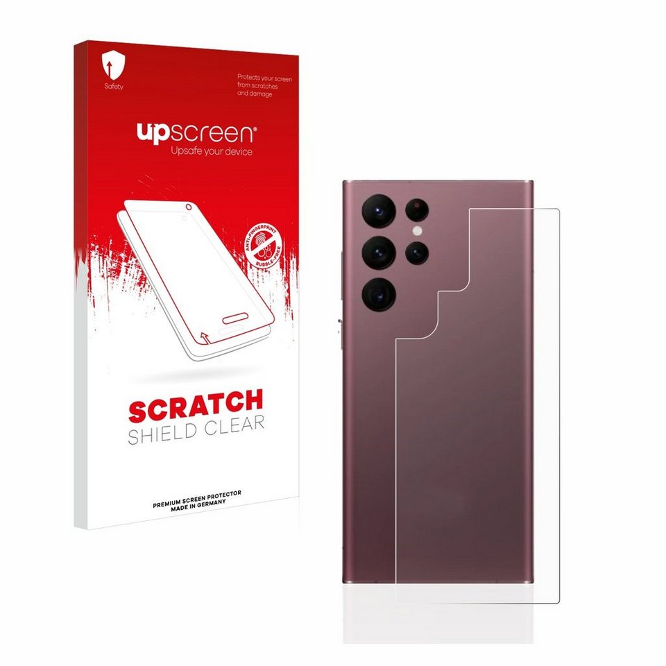 Samsung Galaxy S22 Ultra Schutzfolie Ab Werk upscreen Schutzfolie für Samsung Galaxy S22 Ultra 5G Enterprise Edition
