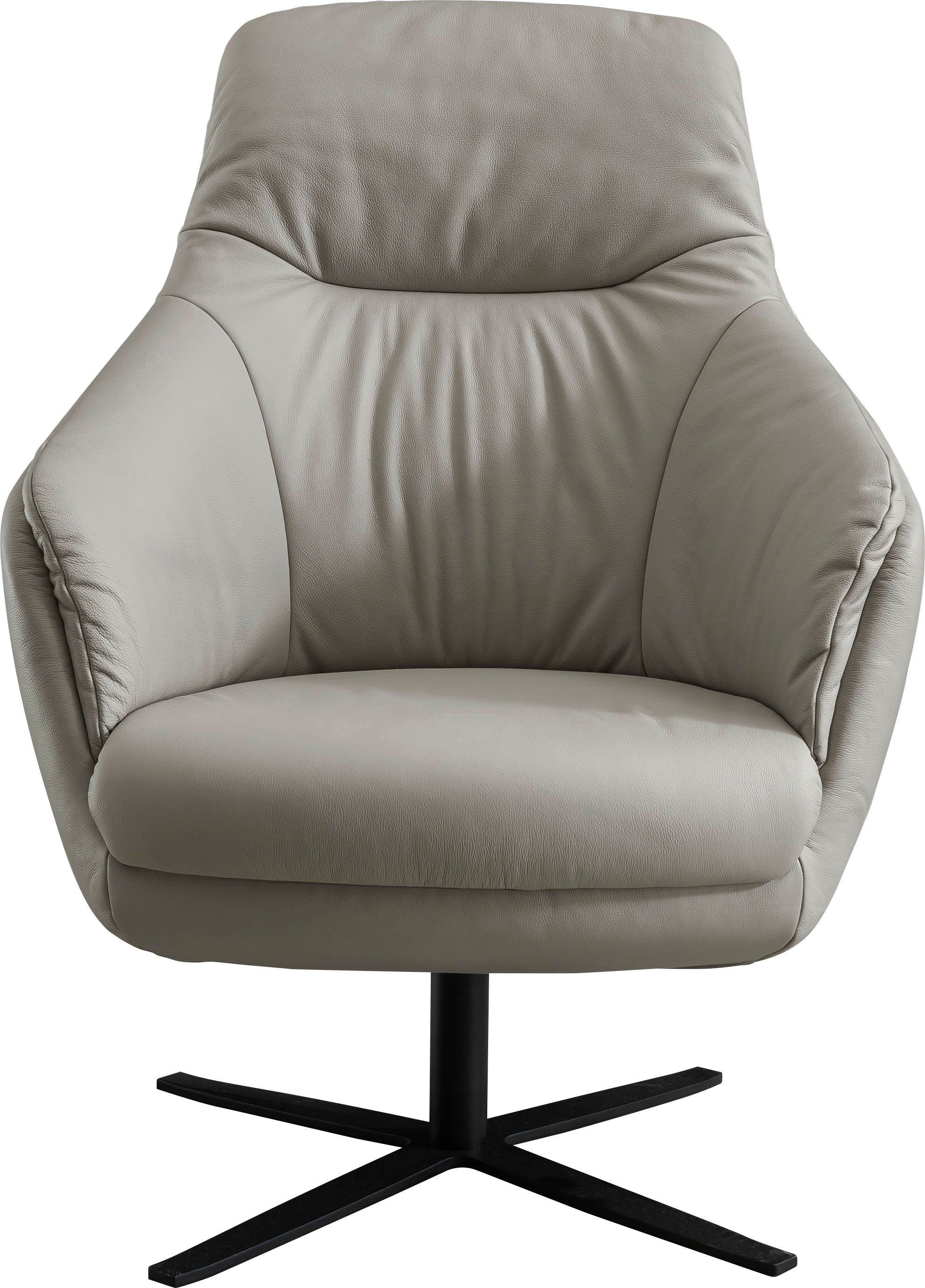 SCHÖNER WOHNEN-Kollektion Drehsessel Sky Sessel bequemer Loungesessel mit tollem Sitzkomfort, wahlweise mit Wippfunktion für noch mehr Wohlfühlkomfort