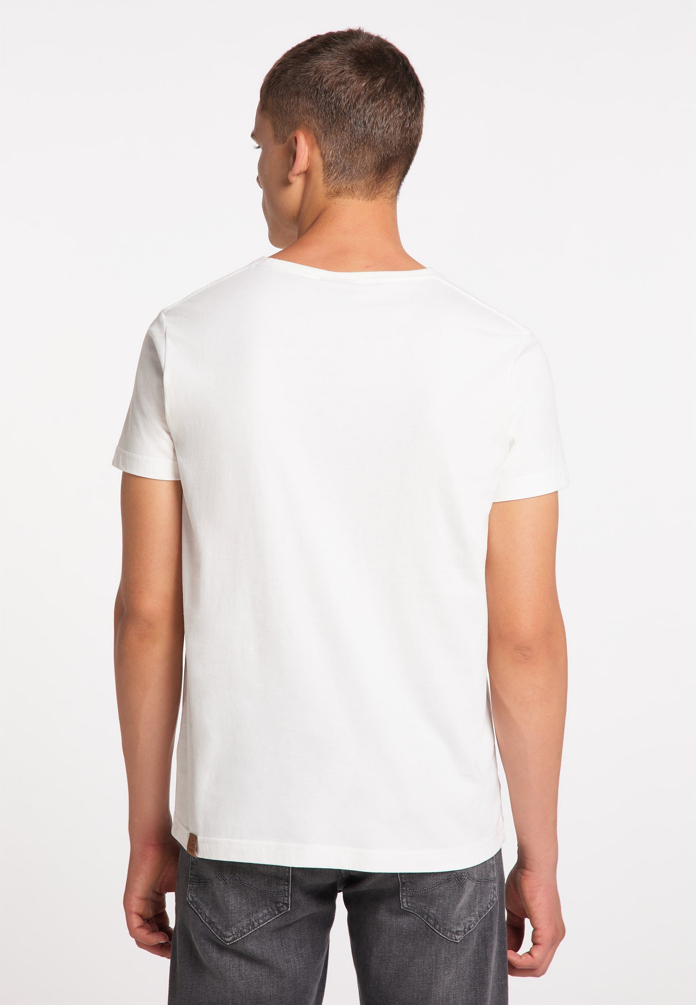 & WHITE Mode T-Shirt BLAIZE Nachhaltige Ragwear Vegane