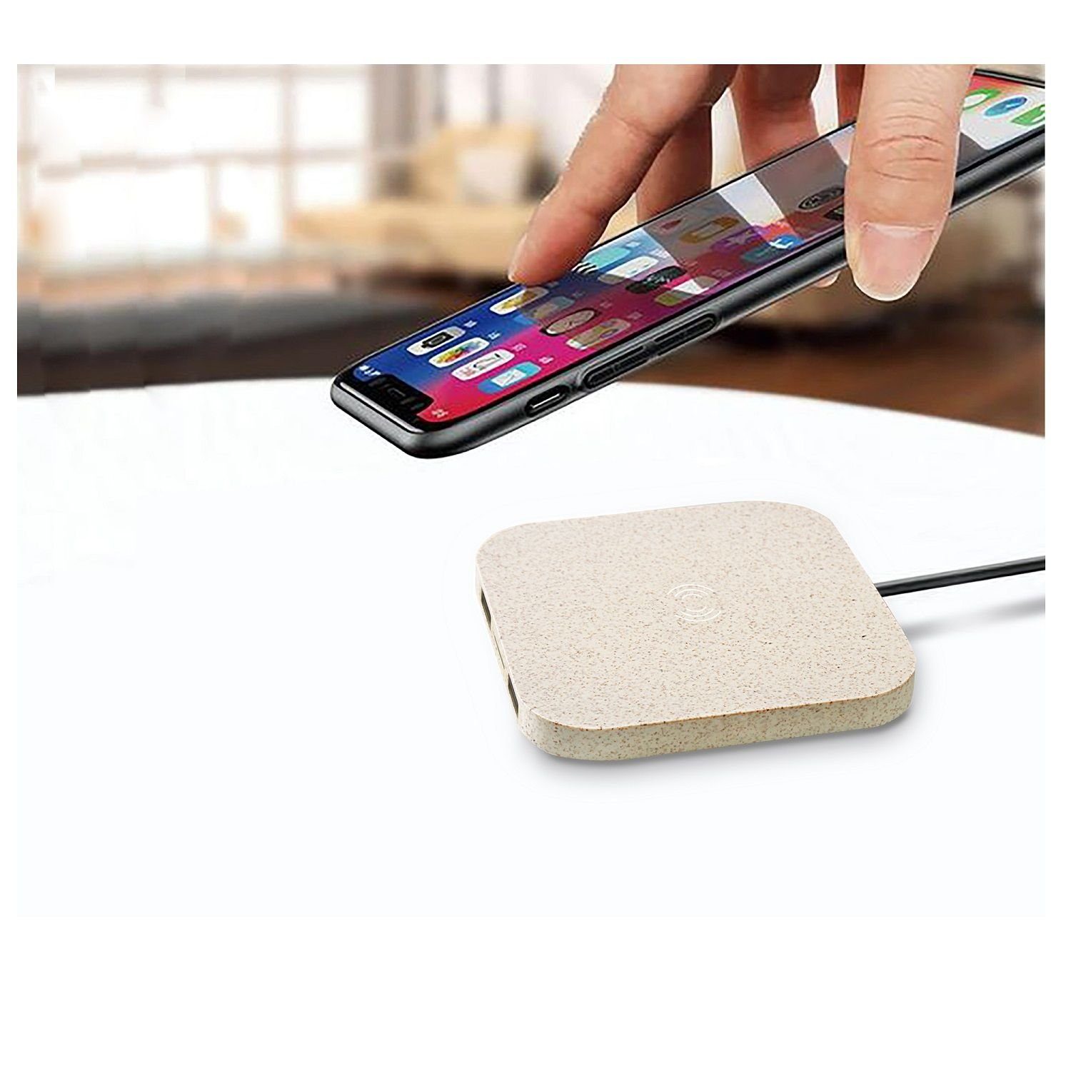 Blaupunkt BLP0232 Charger Eco-line Ultra-Slim-Design 5W Smartphone-Ladegerät wireless