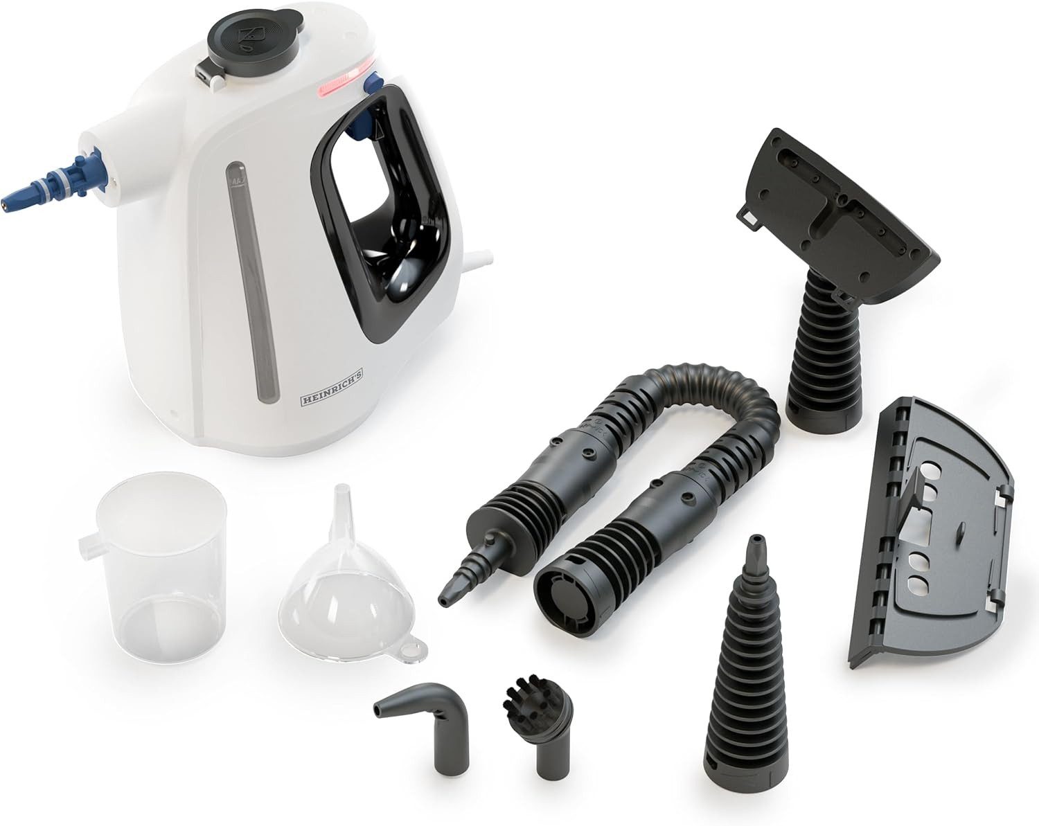 Heinrich´s Dampfreiniger HDR 8735 Handdampfreiniger, 550ml Wassertank, 1350 W, 1350W, 3,5 Bar Dampfdruck