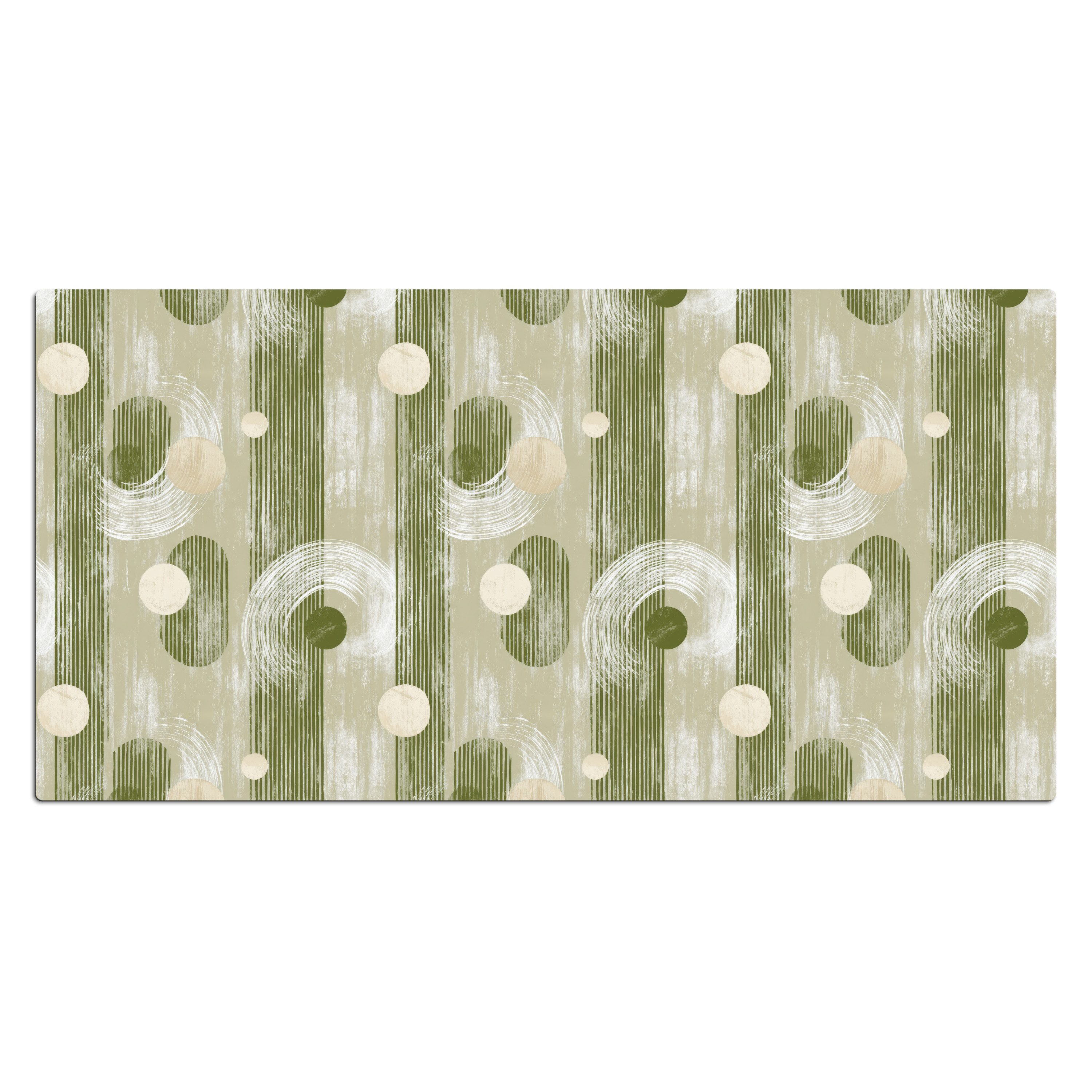 MuchoWow Gaming Mauspad Künstlerisch - Modern - Grün (1-St), Gaming Mauspad XXL, Schreibtischunterlage, Desk Mat Groß, 80x40 cm