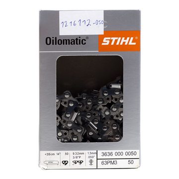STIHL Ersatzkette Stihl Sägekette Picco Micro C3 (PMC3) 3/8P 1.3 mm 50 TG, 3/8P