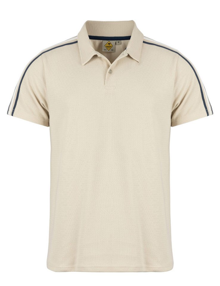 ROADSIGN australia Poloshirt Textura (1, 1-tlg., 1) mit strukturierter Oberfläche aus Baumwollmix, für sportlichen Look