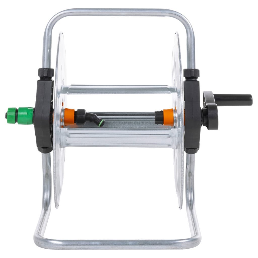 vidaXL Schlauchaufroller Schlauchtrommel Wandmontage für 50 m 1/2" Schlauch Stahl, (1-tlg)