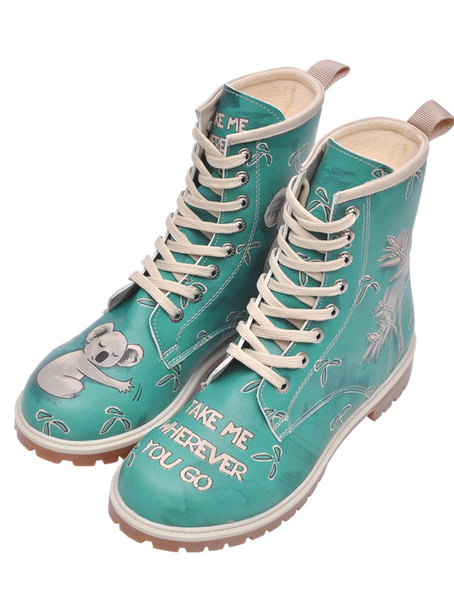 DOGO Longe Ботинки Schnürstiefel It Wasn't Me Damen Сапогиetten, Schnürboots Handgefertigt