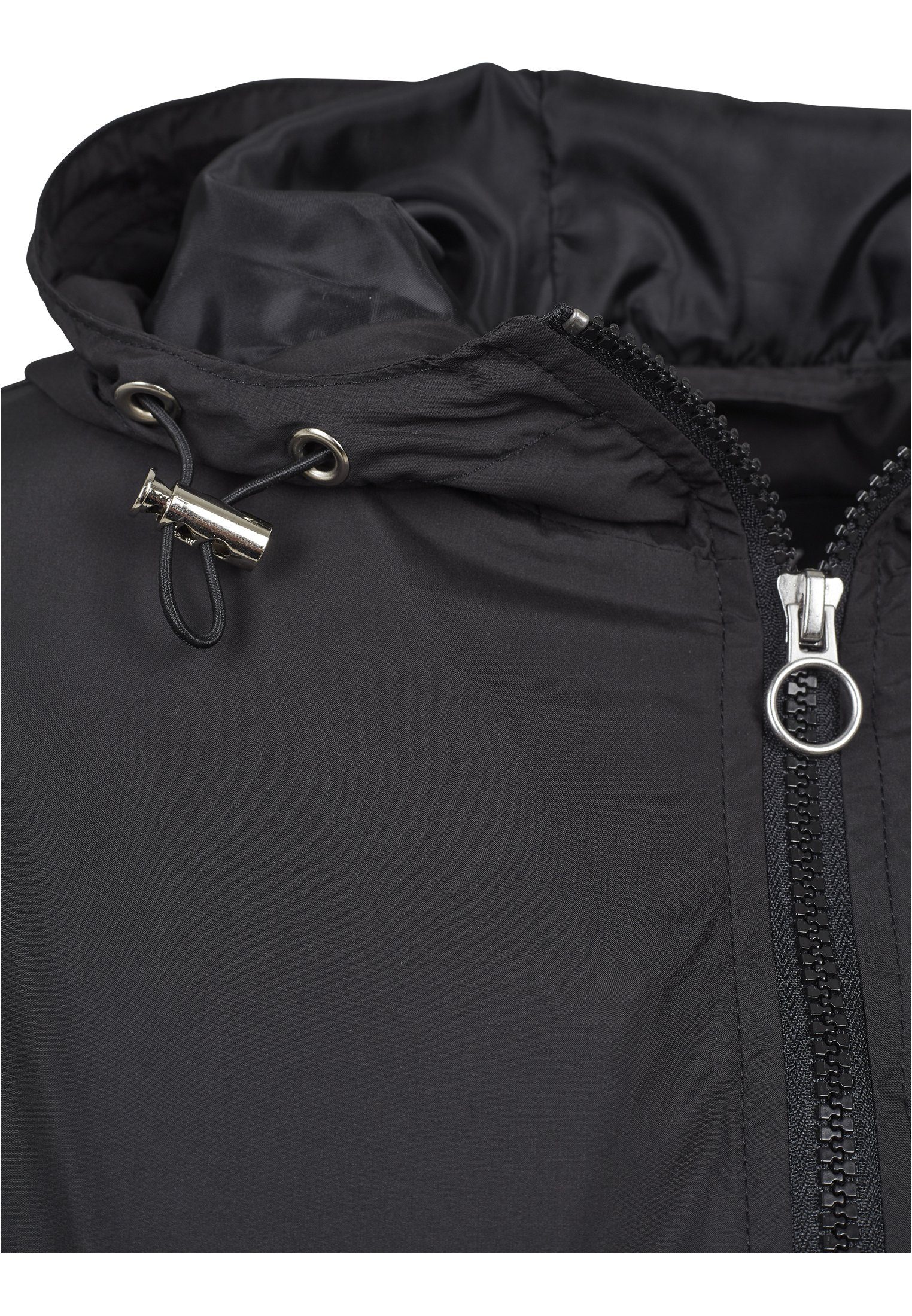 URBAN CLASSICS Outdoorjacke Kinder Girls (1-St) black Basic Pullover Jacket