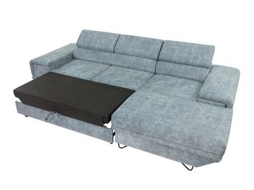 MIRJAN24 Ecksofa Benito, mit Schlaffunktion und Bettkasten, L-Form Sofa für Wohnzimmer, Wohnlandschaft