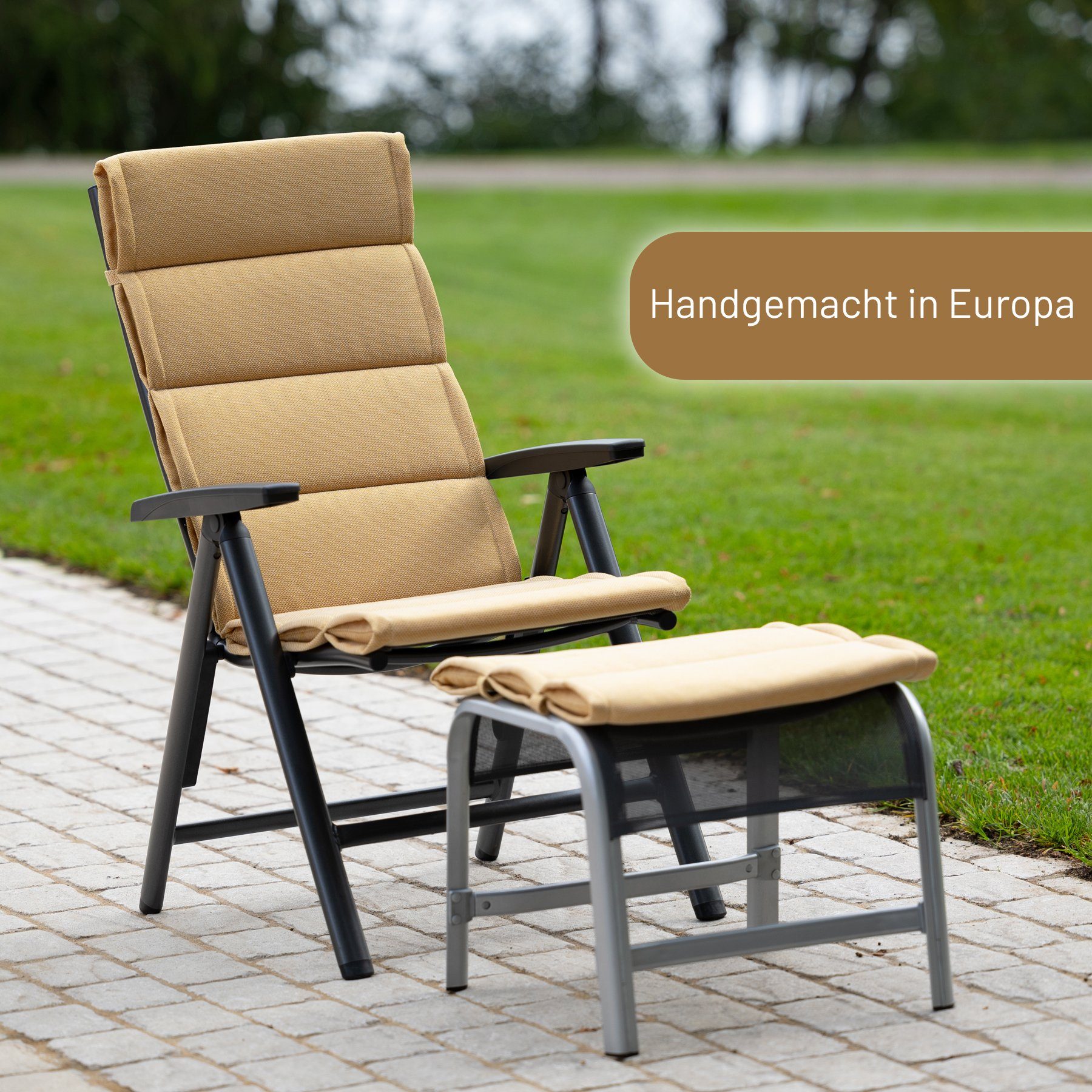 Herlag Hochlehnerauflage Linnea, (1 St), Gartenstuhlpolster günstig online kaufen
