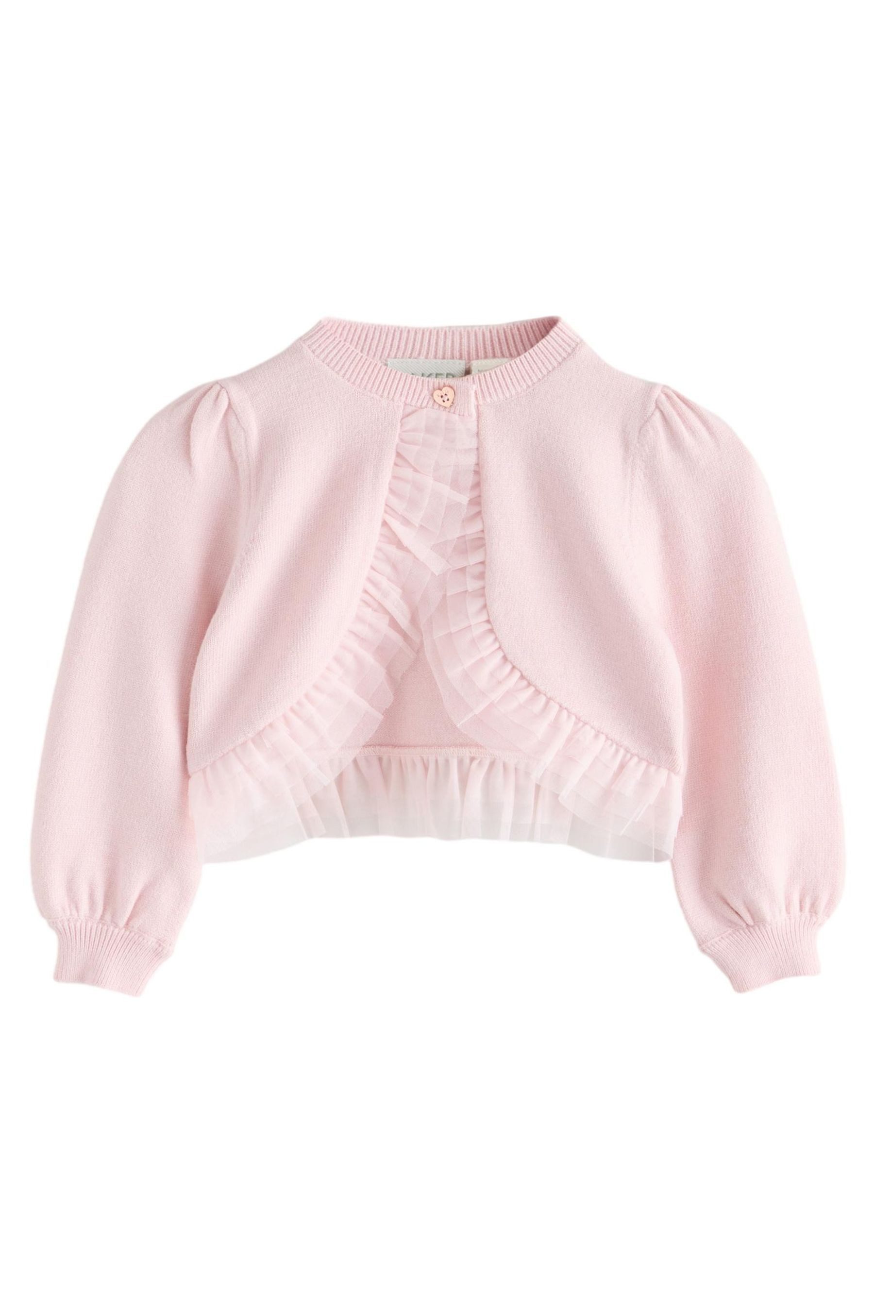 Baker by Ted Baker Strickjacke Baker by Ted Baker Strickjacke mit Mesh (1-tlg)