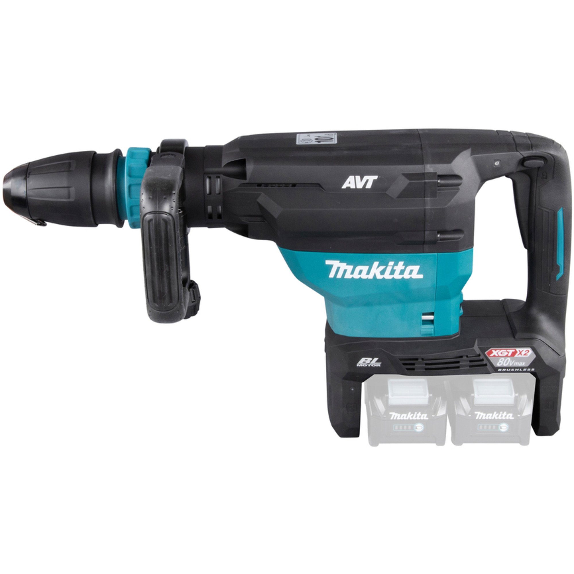 Makita Akku-Meißelhammer Makita Akku-Stemmhammer HM002GZ03 XGT, SDS-max, (ohne Akku und Ladegerät)