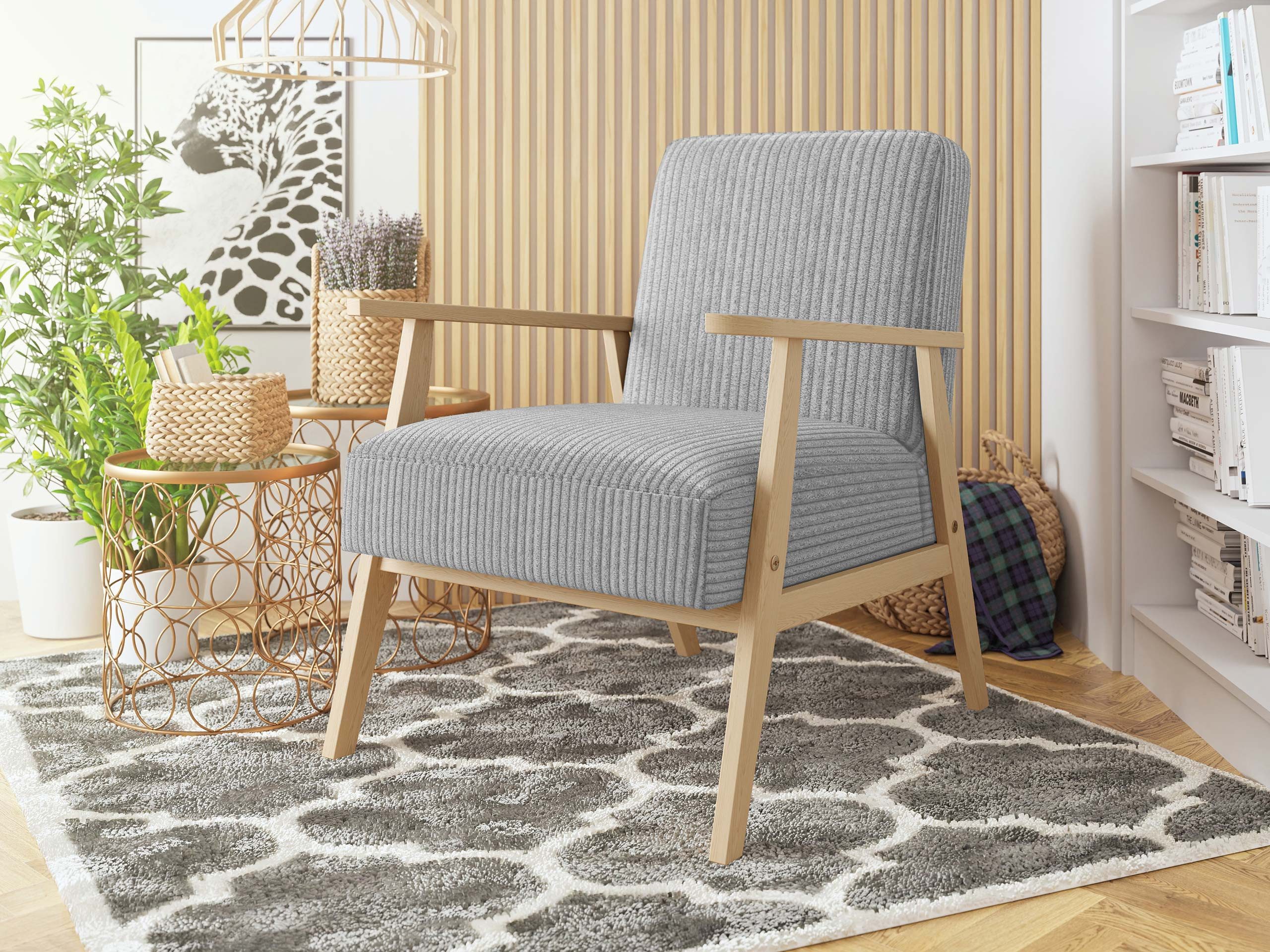 MIRJAN24 Sessel Retro Cord (mit Wellenfeder), günstig online kaufen
