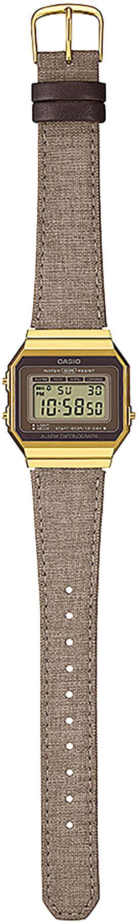 Damen Uhren CASIO VINTAGE Chronograph A700WEGL-5AEF