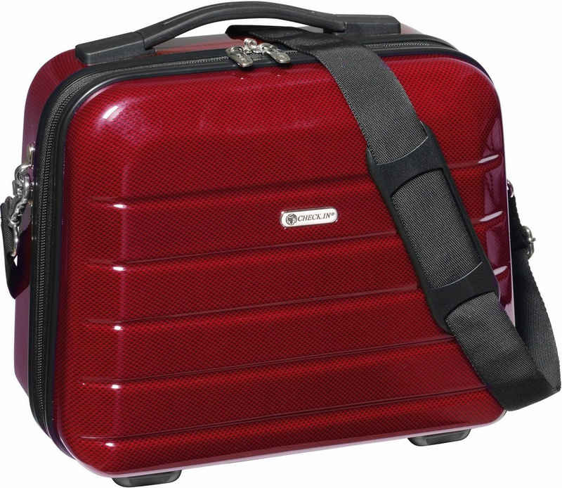 CHECK.IN® Beautycase London 2.0, Kosmetiktasche, zum Aufstecken, Reisetasche, mit Schulterriemen