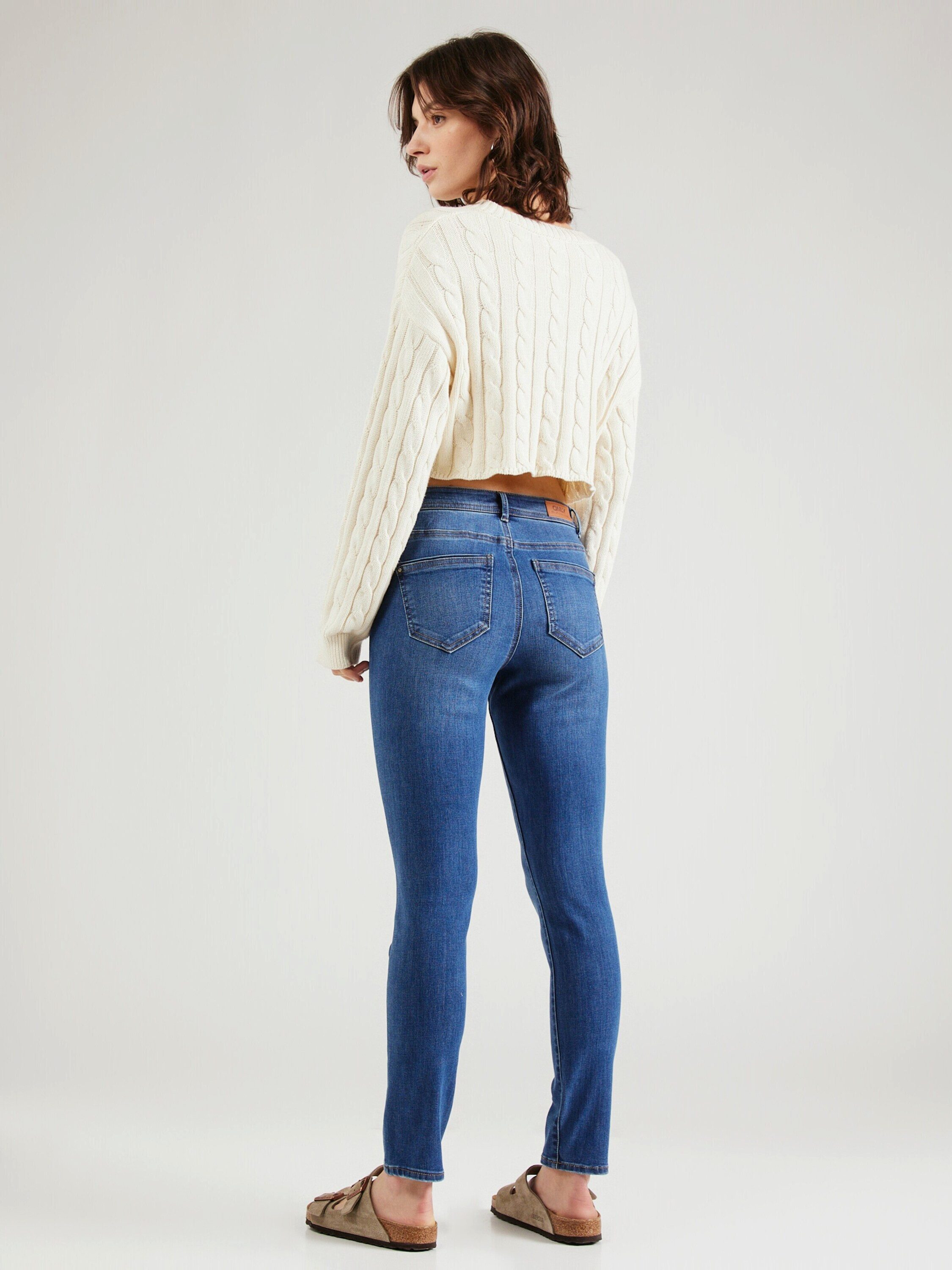 ONLY Slim-fit-Jeans WAUW (1-tlg) Plain/ohne Details