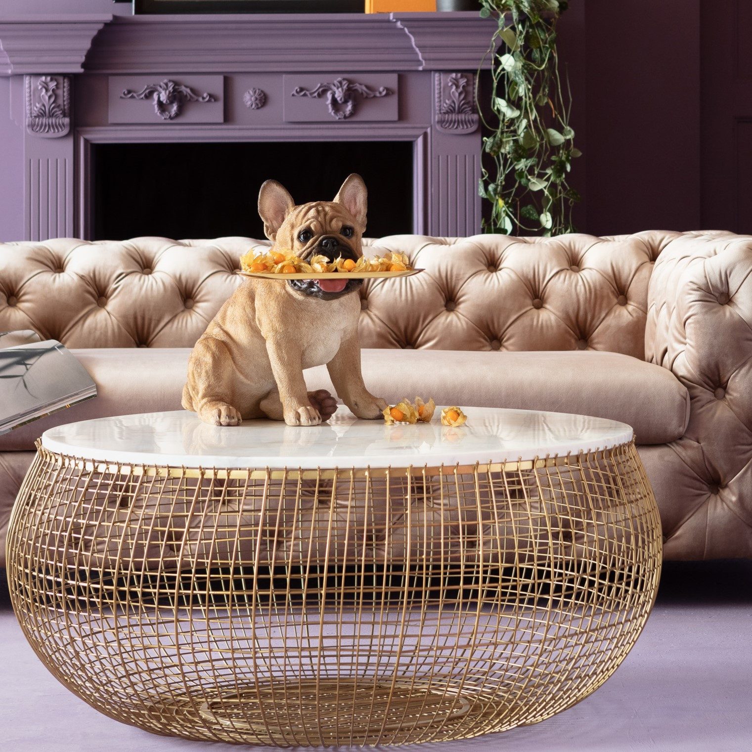 Kare Design Dekofigur Butler Frenchy 40cm