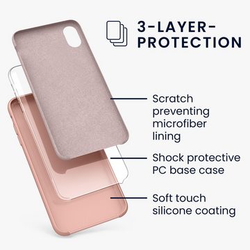 kwmobile Handyhülle Hülle für Apple iPhone XR, Hülle Silikon gummiert - Handyhülle - Handy Case Cover