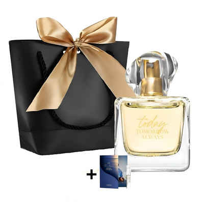 AVON Cosmetics Eau de Parfum TTA TODAY Taschenspray Balsam Geschenkset Tomorrow Always, Eleganz Duft Geschenkidee Damenduft Feminin