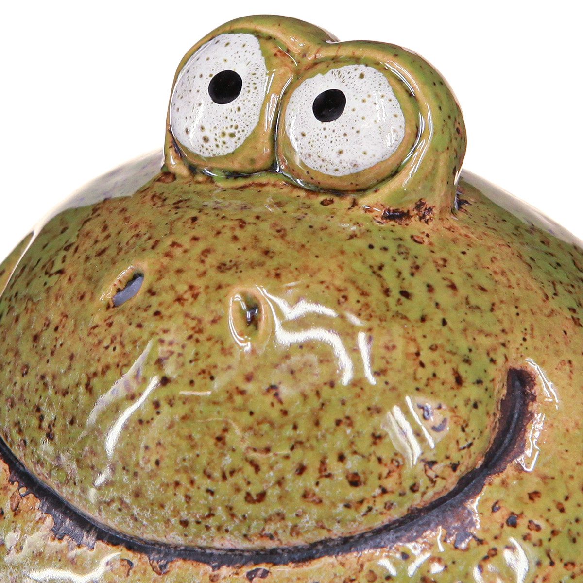 Viana Dekofigur Keramik Frosch Deko Grün günstig online kaufen