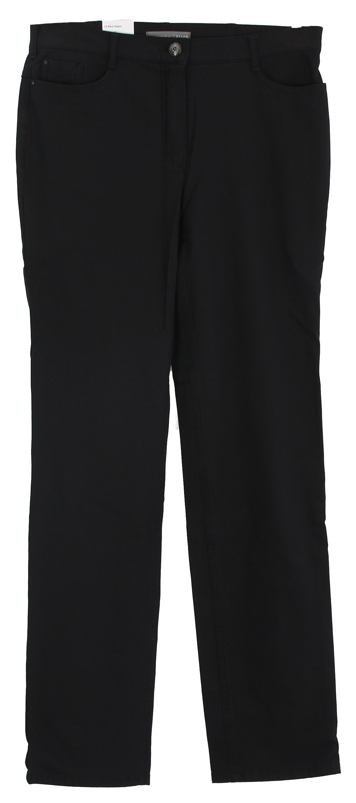 StarK Stoffhose CS-Ricci 4302 Hyper schwarz Comfort Slim