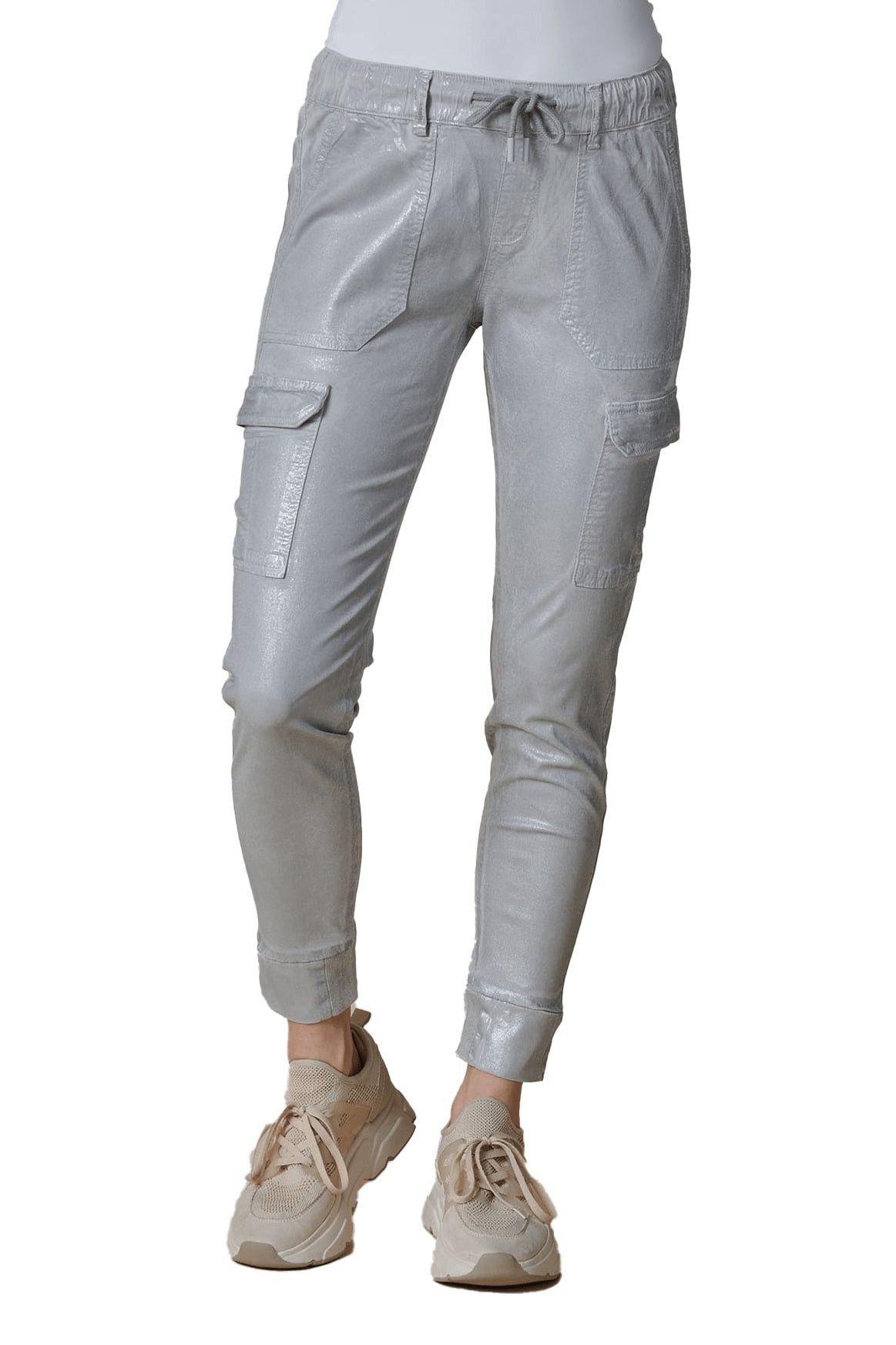 Zhrill Stoffhose Cargohose ZHDAISEY SHINE Grau günstig online kaufen