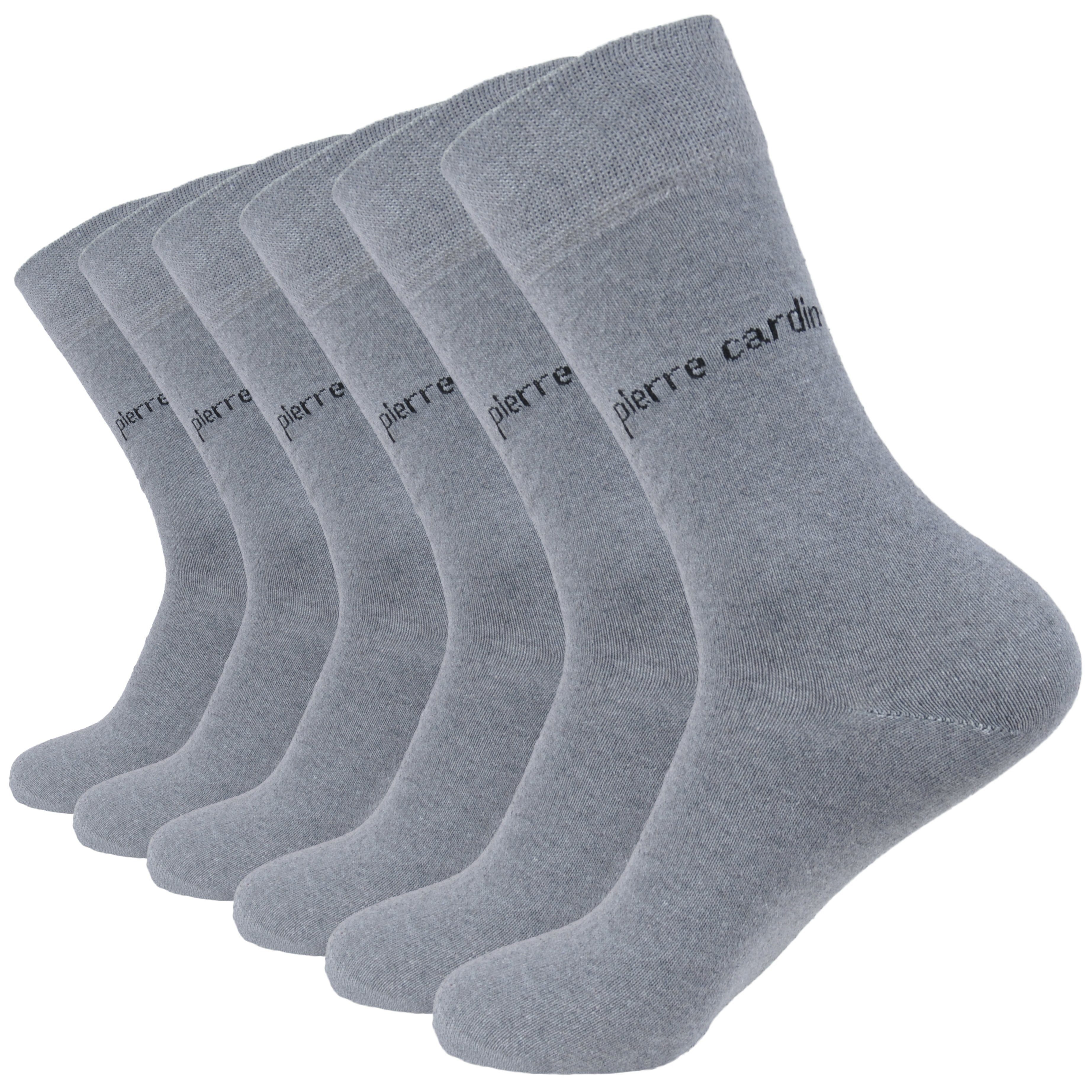 Pierre Cardin Businesssocken Premium Socken für Herren (10-Paar) aus Baumwolle, ohne einschneidenden Bündchen